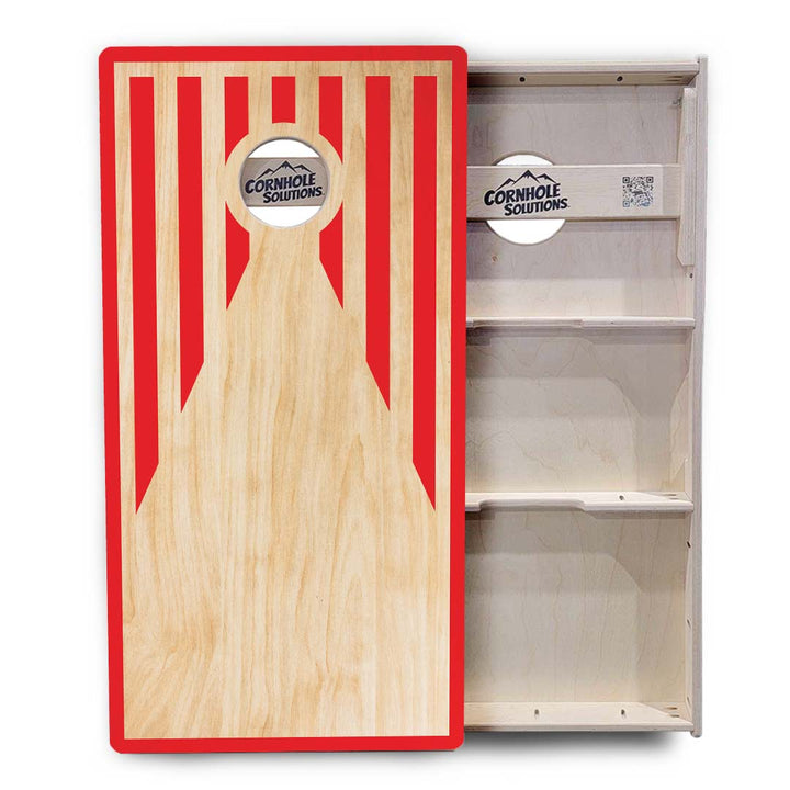 Stars & Stripes Keyhole Cornhole Boards - Professional Tournament Series