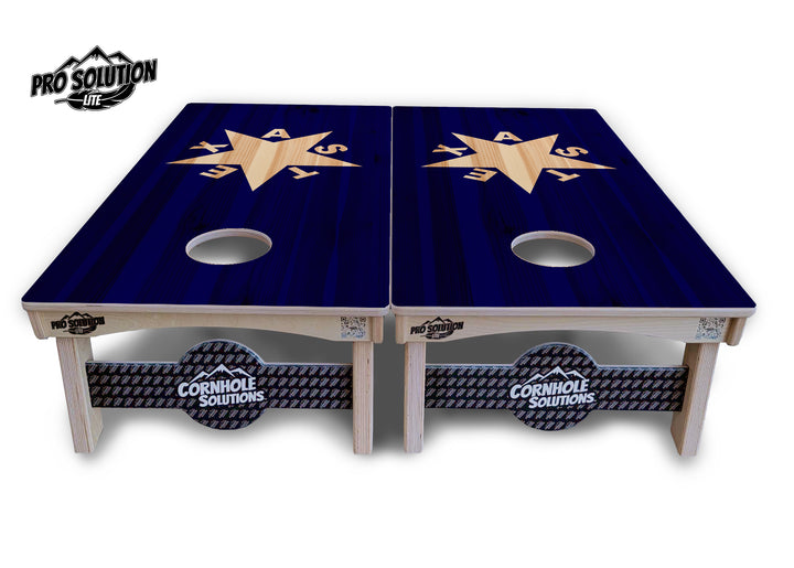 Texas Star Cornhole Boards - Pro Solution Lite Series