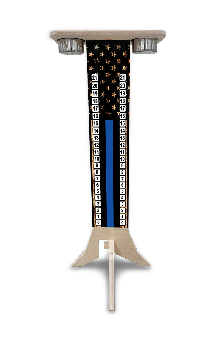 Blue Line Flag - Score Stand
