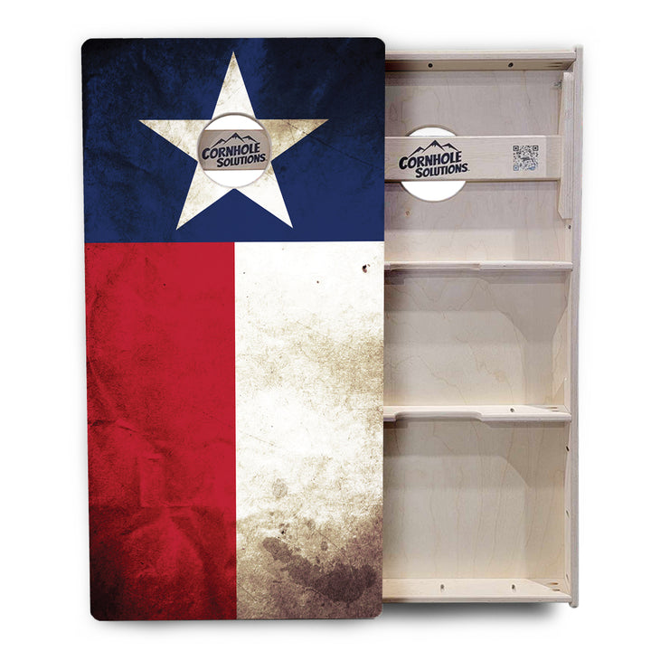 Texas Flag Cornhole Boards - Professional Tournament Series