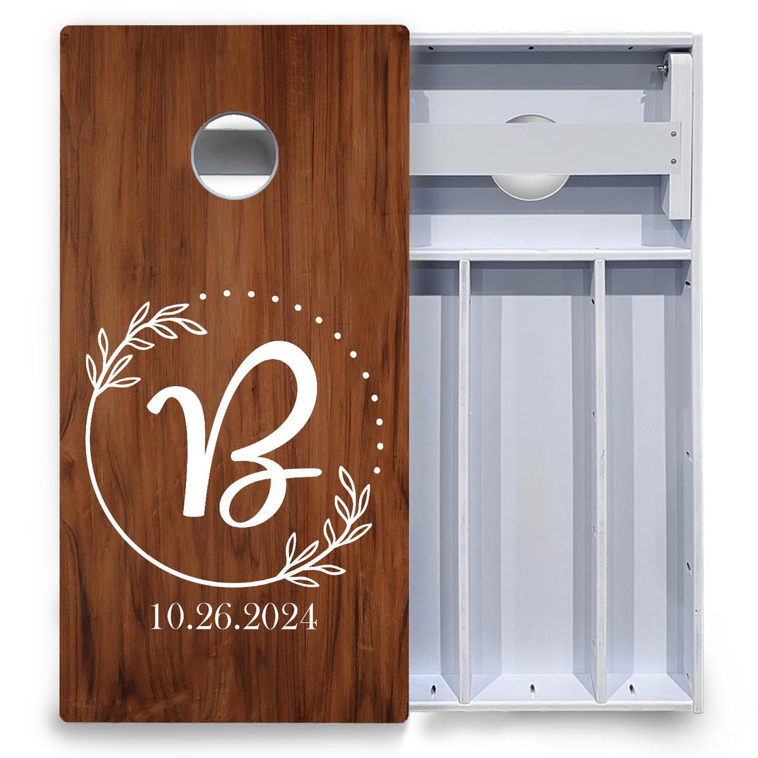 Laurel Wreath Cornhole Boards - All Weather Series