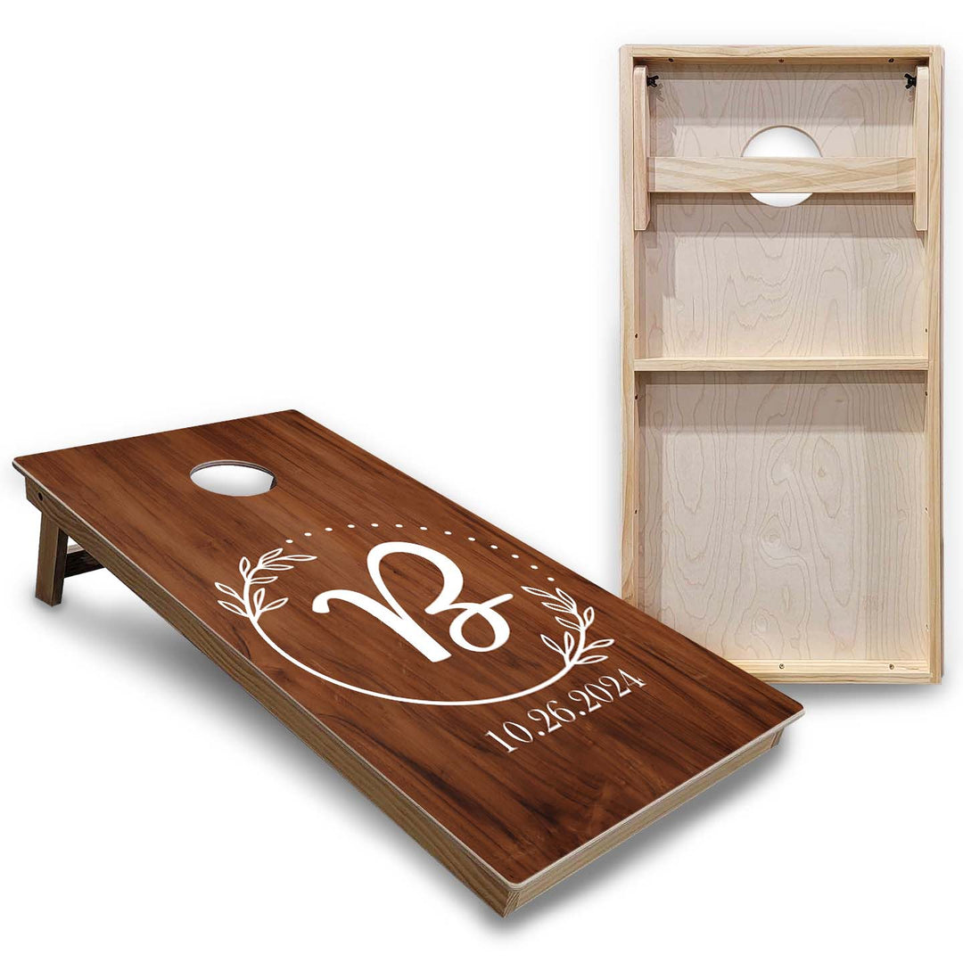 Wedding Cornhole Boards - Backyard Series