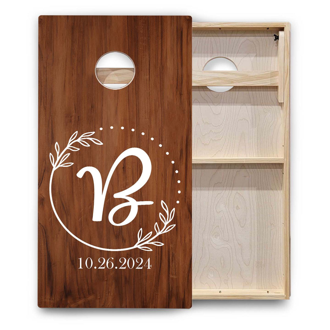 Wedding Cornhole Boards - Backyard Series