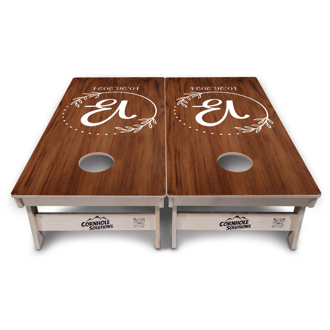 Laurel Wreath Cornhole Boards – Tournament Series