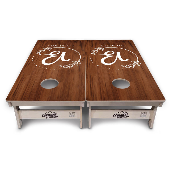 Laurel Wreath Cornhole Boards – Tournament Series