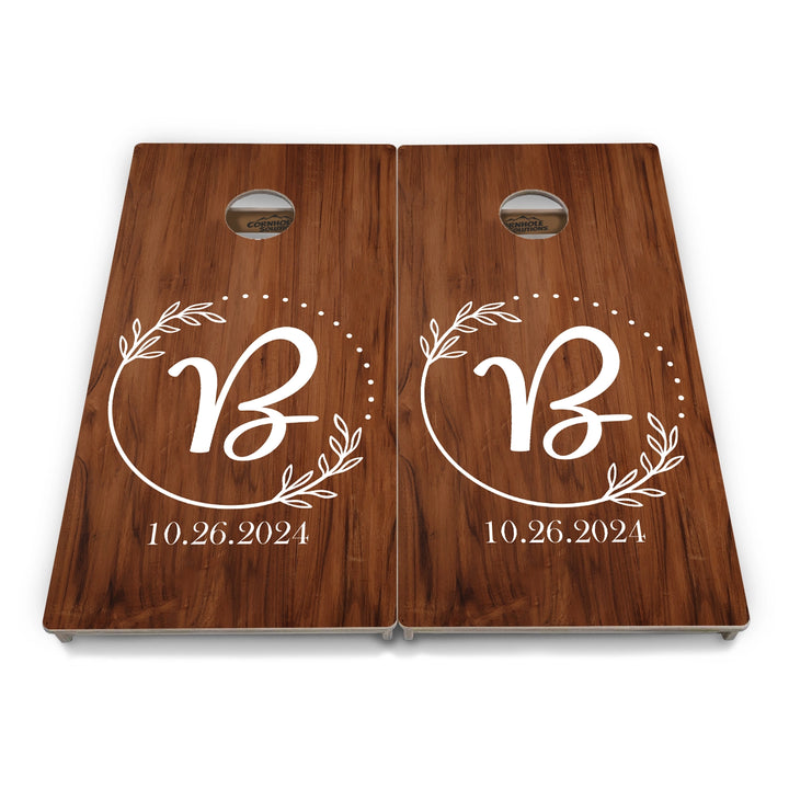 Laurel Wreath Cornhole Boards – Tournament Series