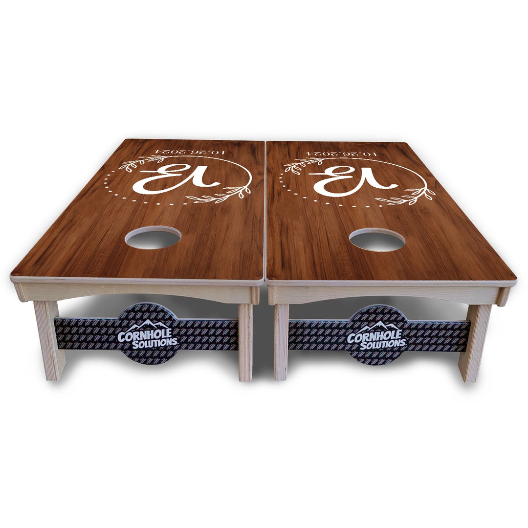 Laurel Wreath Cornhole Boards – Pro Lite or Pro Elite