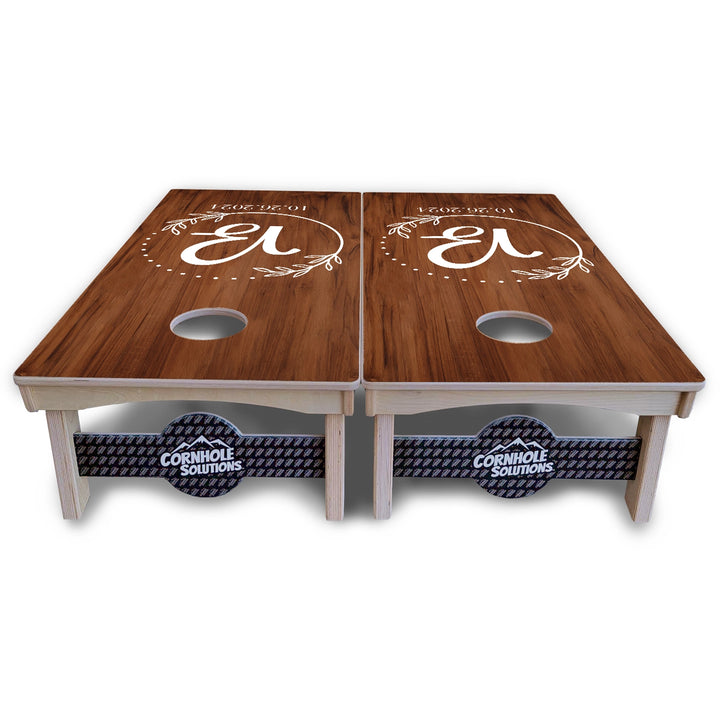 Laurel Wreath Cornhole Boards – Pro Lite or Pro Elite