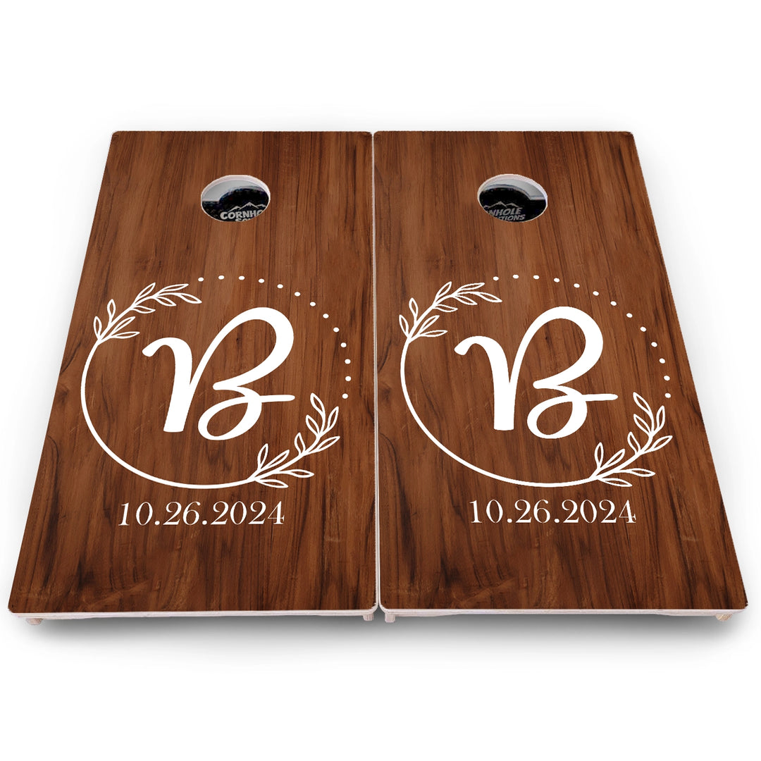 Laurel Wreath Cornhole Boards – Pro Lite or Pro Elite
