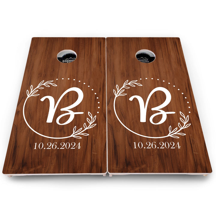Laurel Wreath Cornhole Boards – Pro Lite or Pro Elite