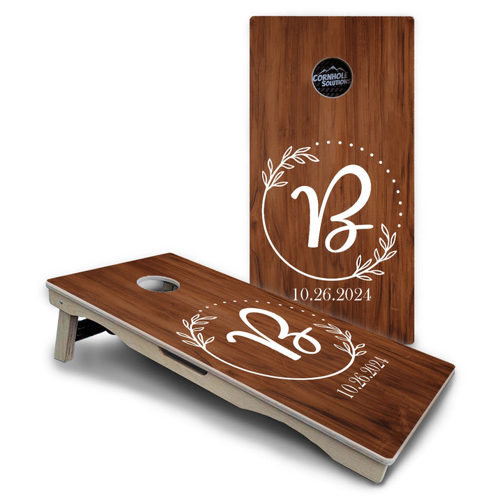 Laurel Wreath Cornhole Boards – Pro Lite or Pro Elite