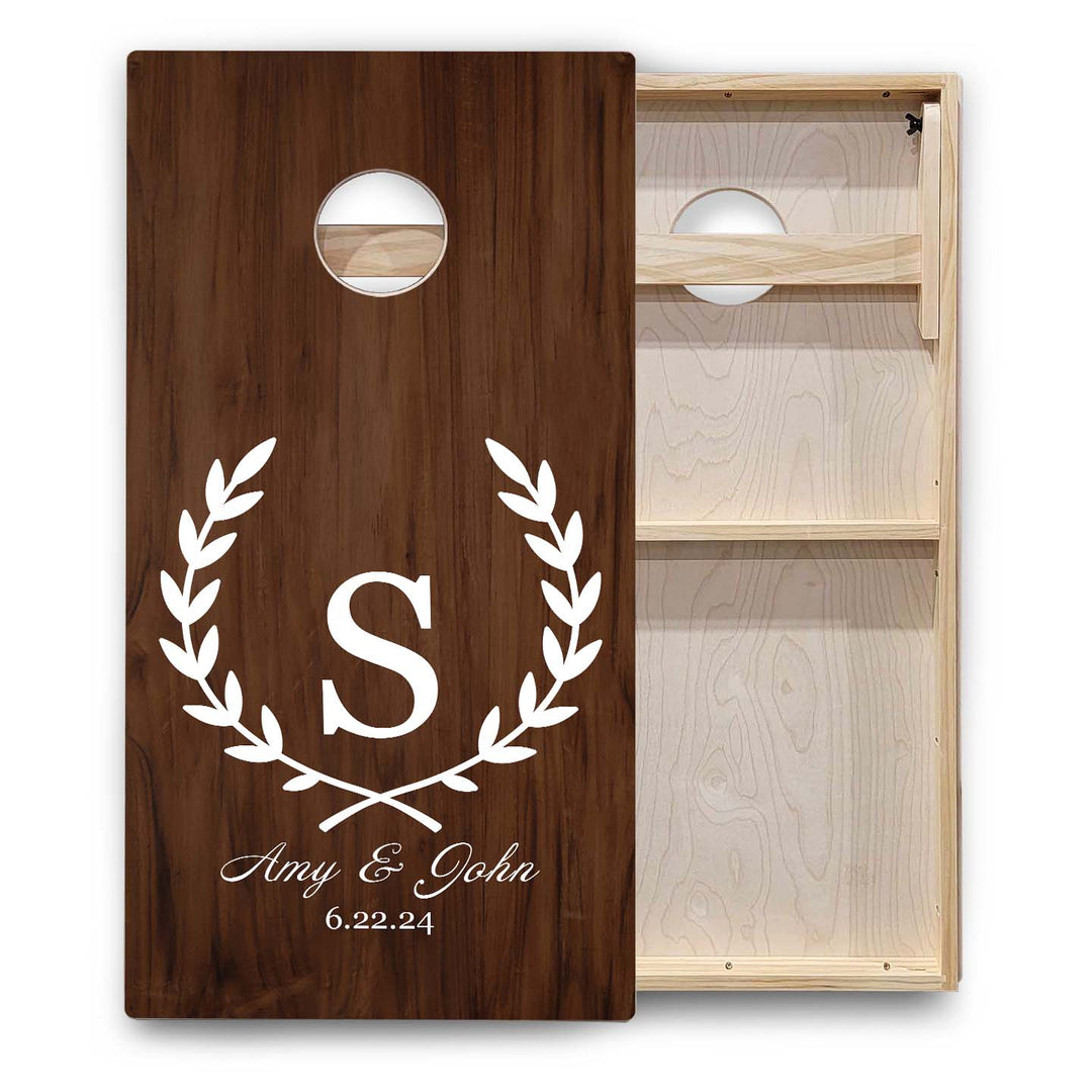 Wedding Cornhole Boards - Backyard Series