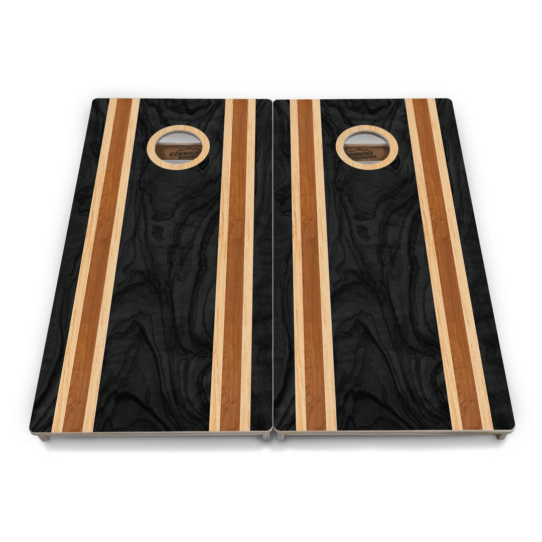 Dark Stripes Cornhole Boards – Tournament Series