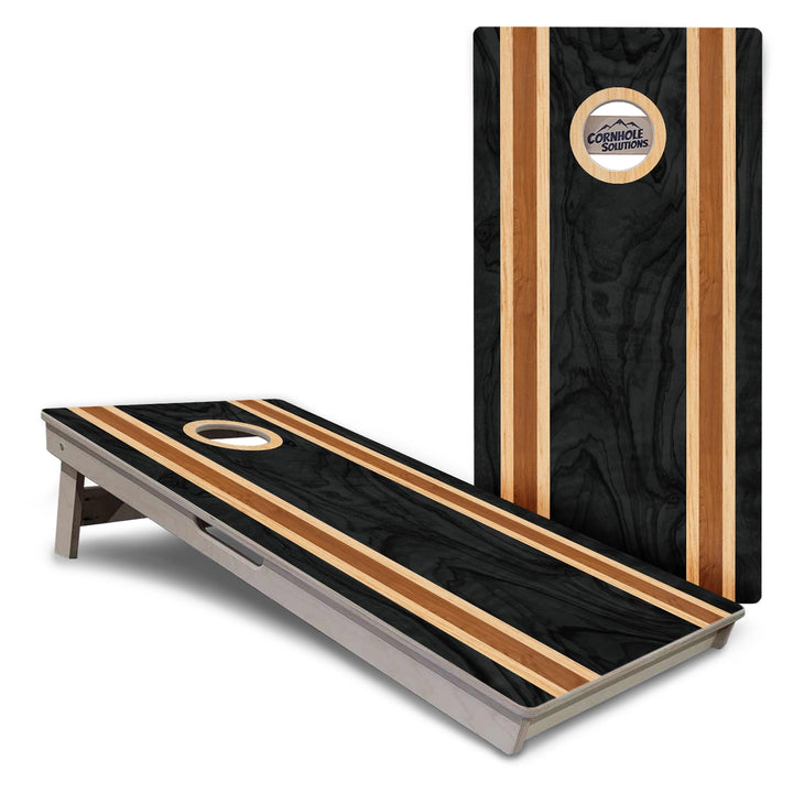 Dark Stripes Cornhole Boards – Tournament Series