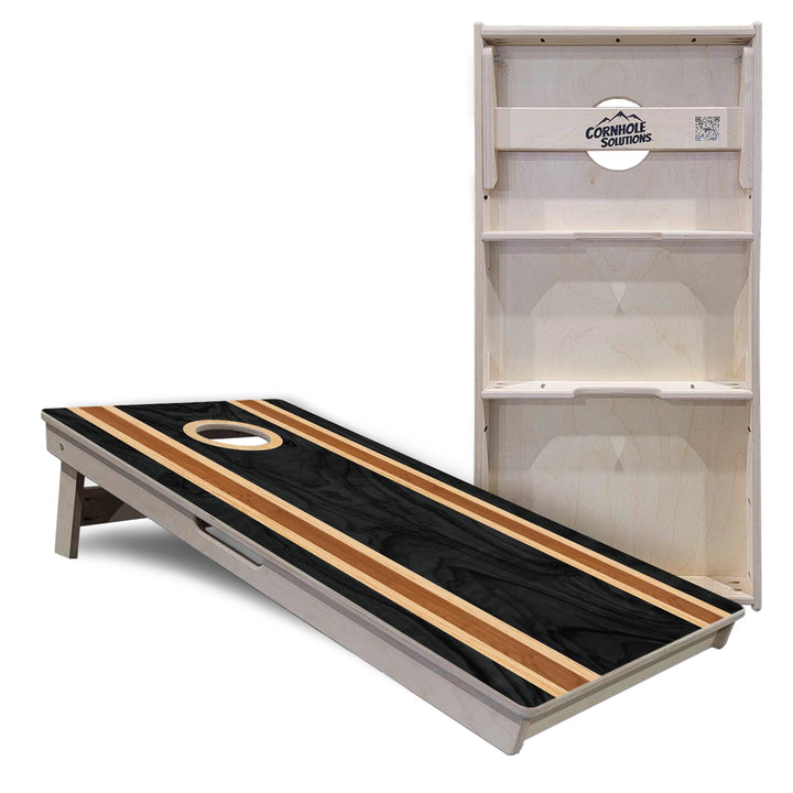 Dark Stripes Cornhole Boards – Tournament Series