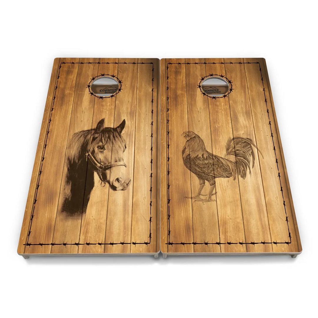 Barnyard Cornhole Boards – Tournament Series