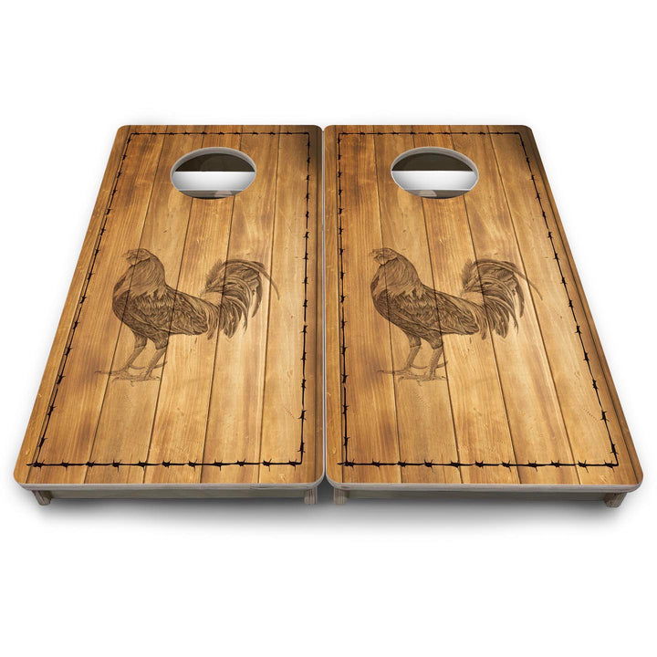 Barnyard Chicken - Mini or Vacation Size Cornhole Boards