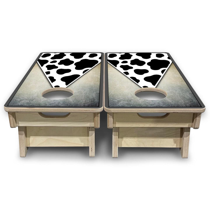 Cow Print - Mini or Vacation Size Cornhole Boards