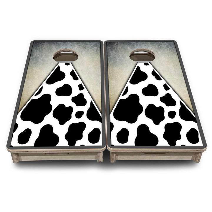Cow Print - Mini or Vacation Size Cornhole Boards