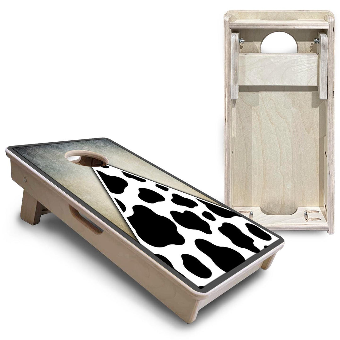 Cow Print - Mini or Vacation Size Cornhole Boards