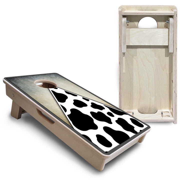 Cow Print - Mini or Vacation Size Cornhole Boards