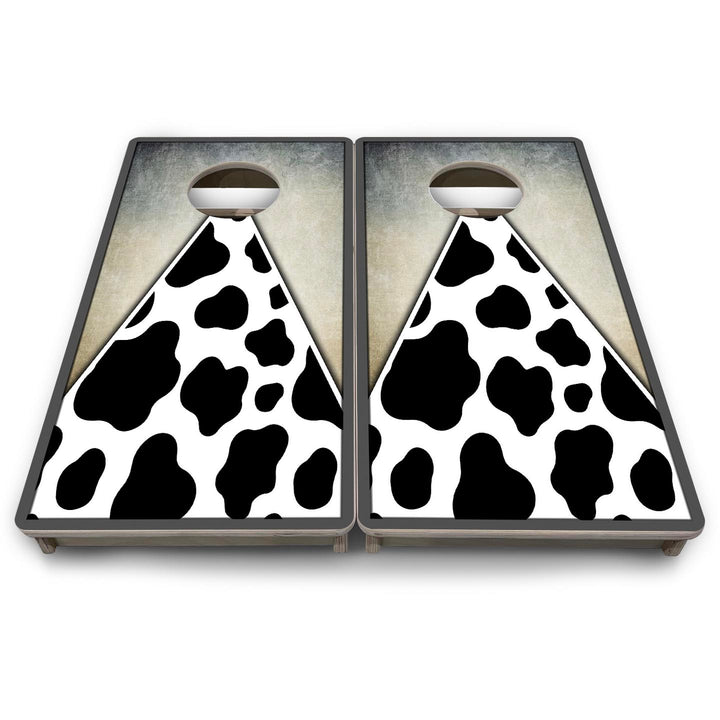 Cow Print - Mini or Vacation Size Cornhole Boards