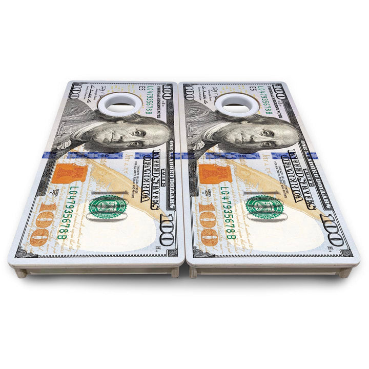 $100 Bill - Mini or Vacation Size Cornhole Boards