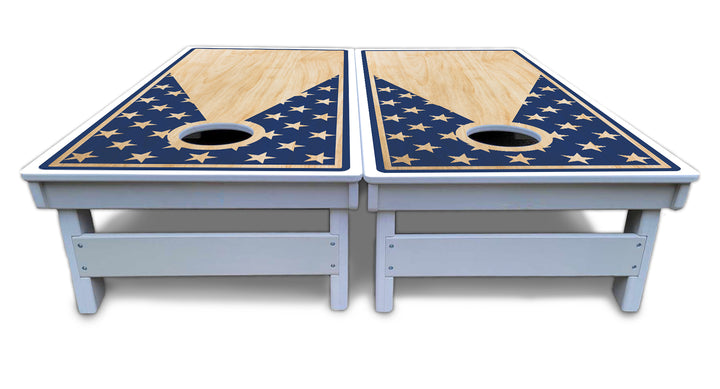 Stars & Stripes Cornhole Boards - All Weather Series