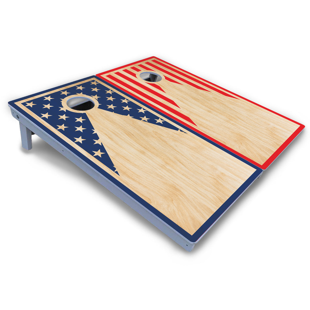Stars & Stripes Cornhole Boards - All Weather Series