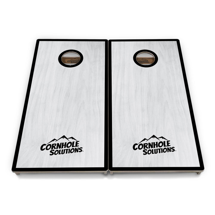 Grey Wash Hole Ring Cornhole Boards – Tournament Series