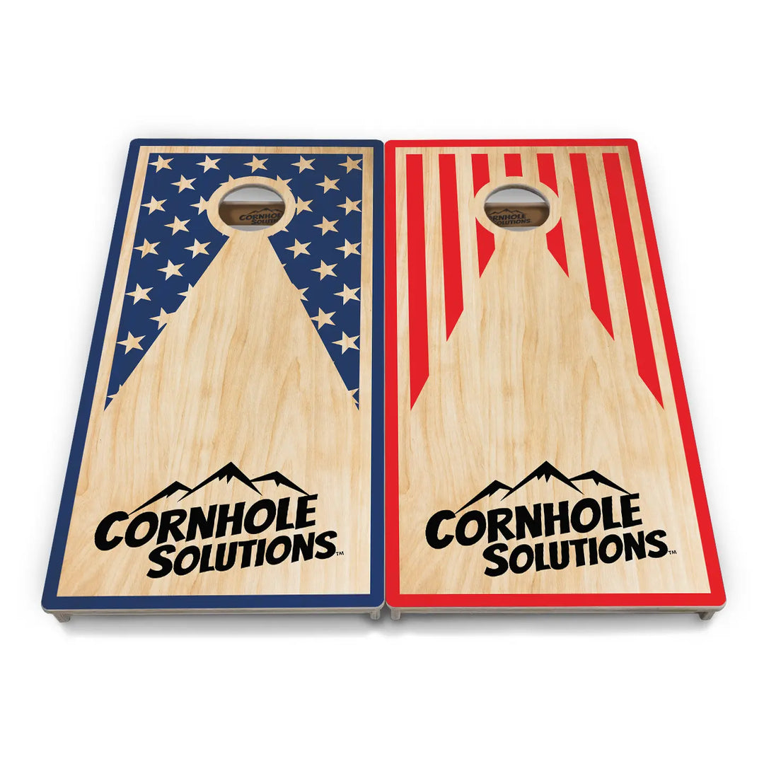 Stars & Stripes Cornhole Boards – Tournament Series