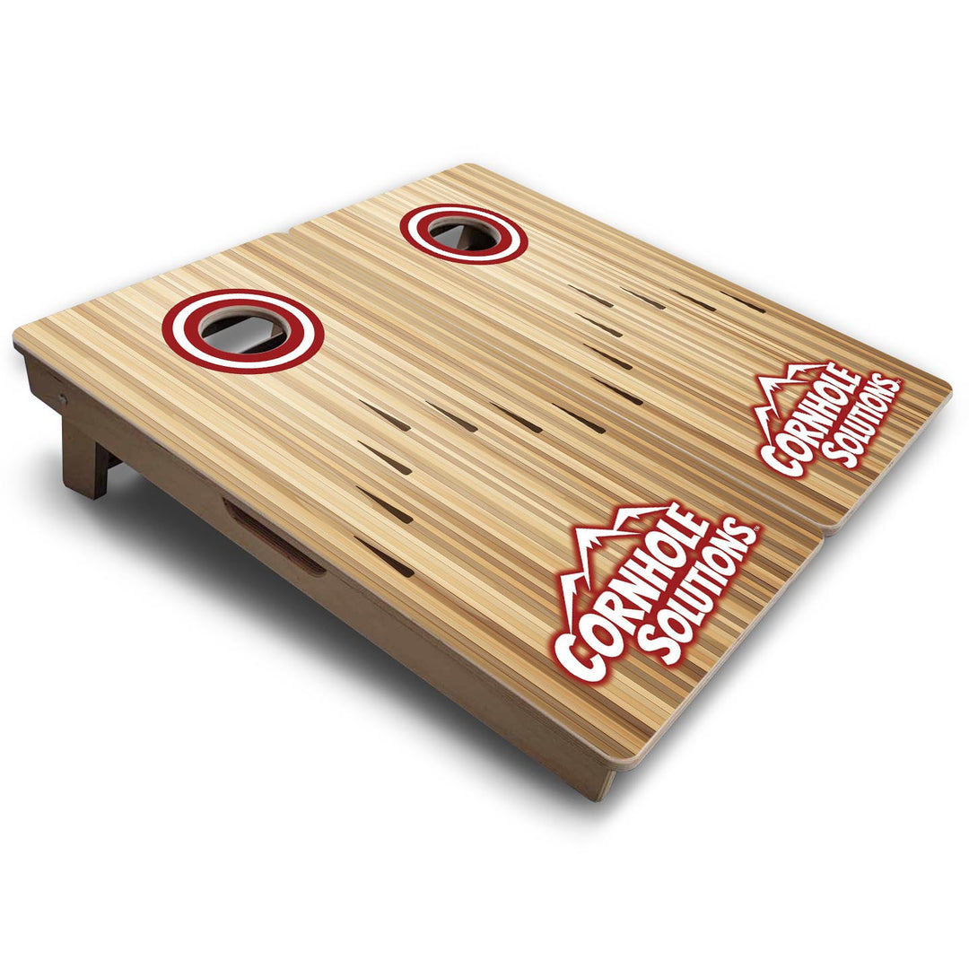 Bowling - Vacation Cornhole Board Set (16" x 32") with 8 Mini Bags