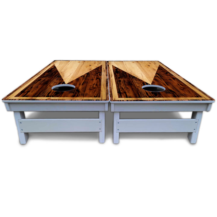 Wooden Triangle Cornhole Boards - All Weather Series