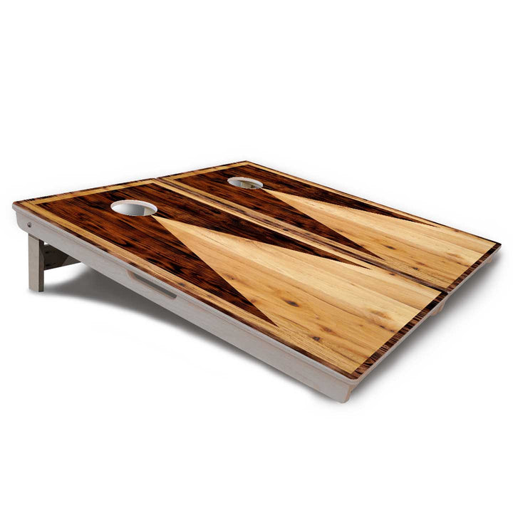 Holiday Special - Wooden Triangle Cornhole Boards - Professional Tournament Series