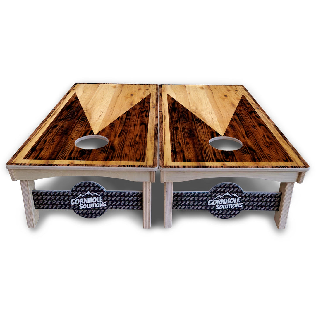 Wooden Triangle Cornhole Boards – Pro Lite or Pro Elite