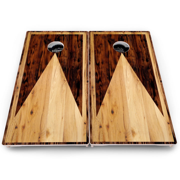 Wooden Triangle Cornhole Boards – Pro Lite or Pro Elite