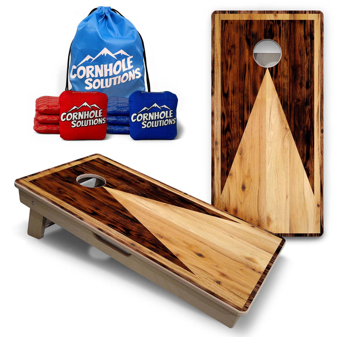 Wooden Triangle Vacation Boards – 8 Mini Bags Included