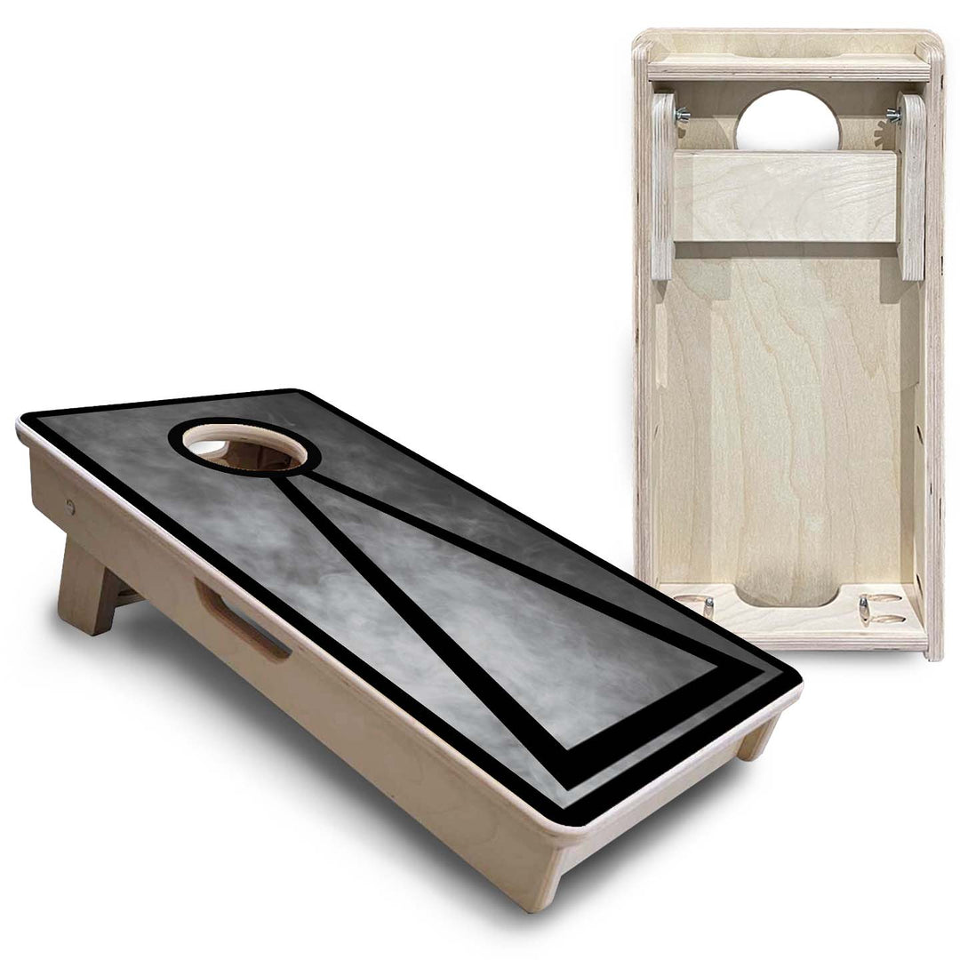 Mini Cornhole Boards - Smoke Design Options