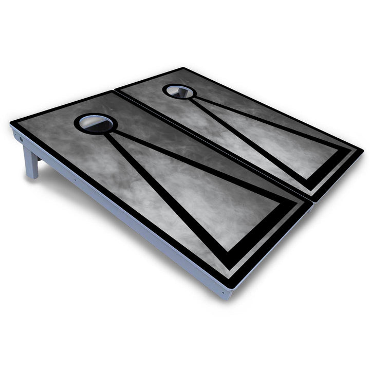 Smoke Triangle Cornhole Boards - All Weather Series