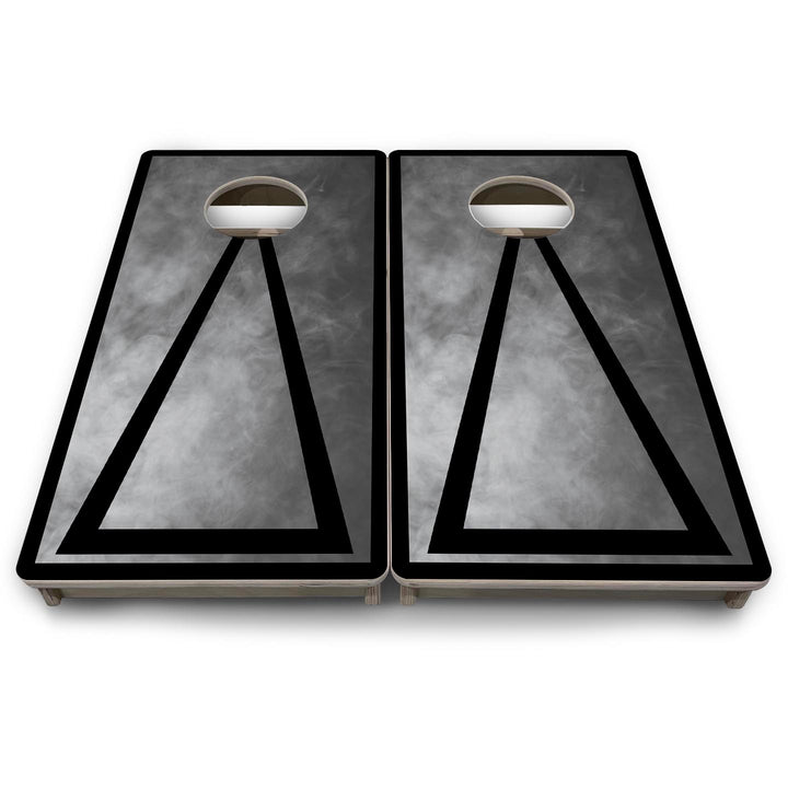 Smoke Triangle - Mini or Vacation Size Cornhole Boards