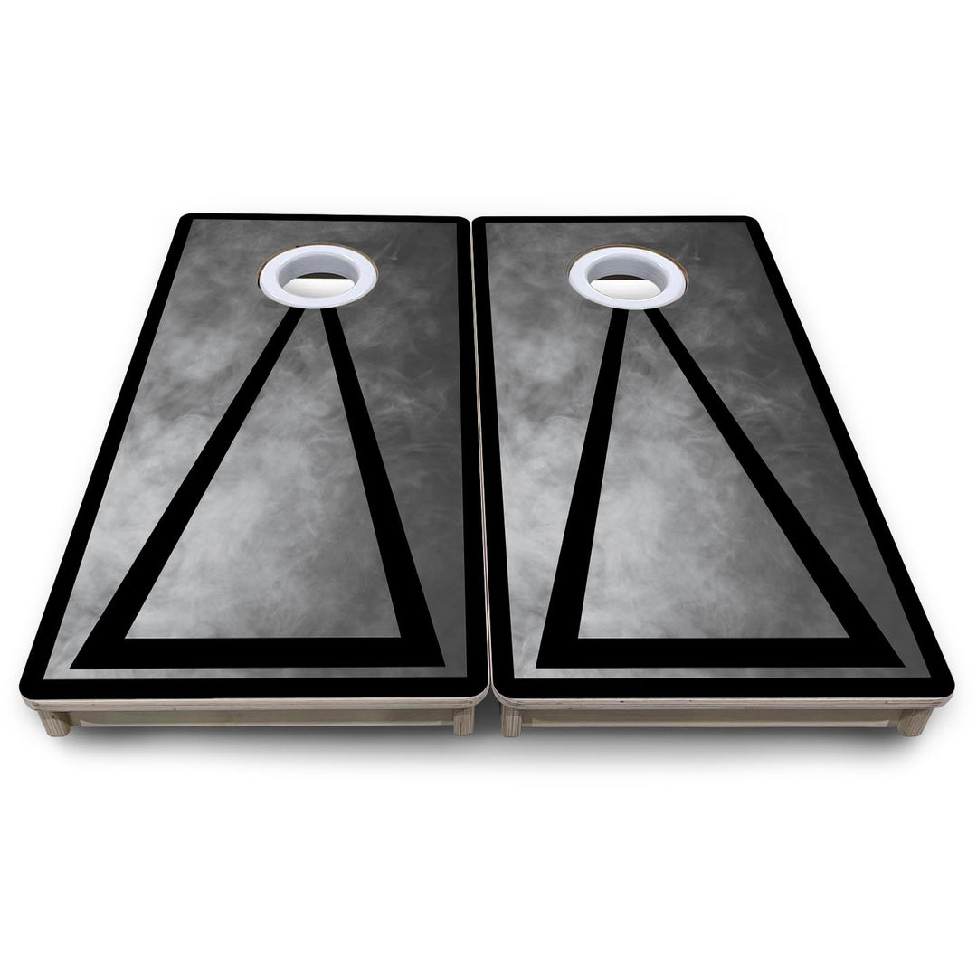 Smoke Triangle - Mini or Vacation Size Cornhole Boards