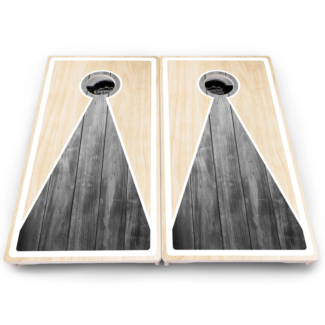 Natural Keyhole Cornhole Boards – Pro Lite or Pro Elite