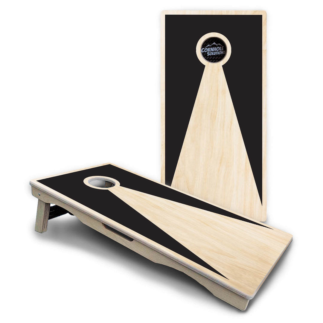 Natural Keyhole Cornhole Boards – Pro Lite or Pro Elite