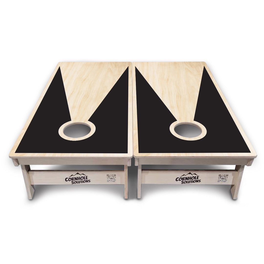 Natural Keyhole Cornhole Boards – Tournament Series