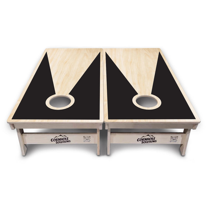 Natural Keyhole Cornhole Boards – Tournament Series