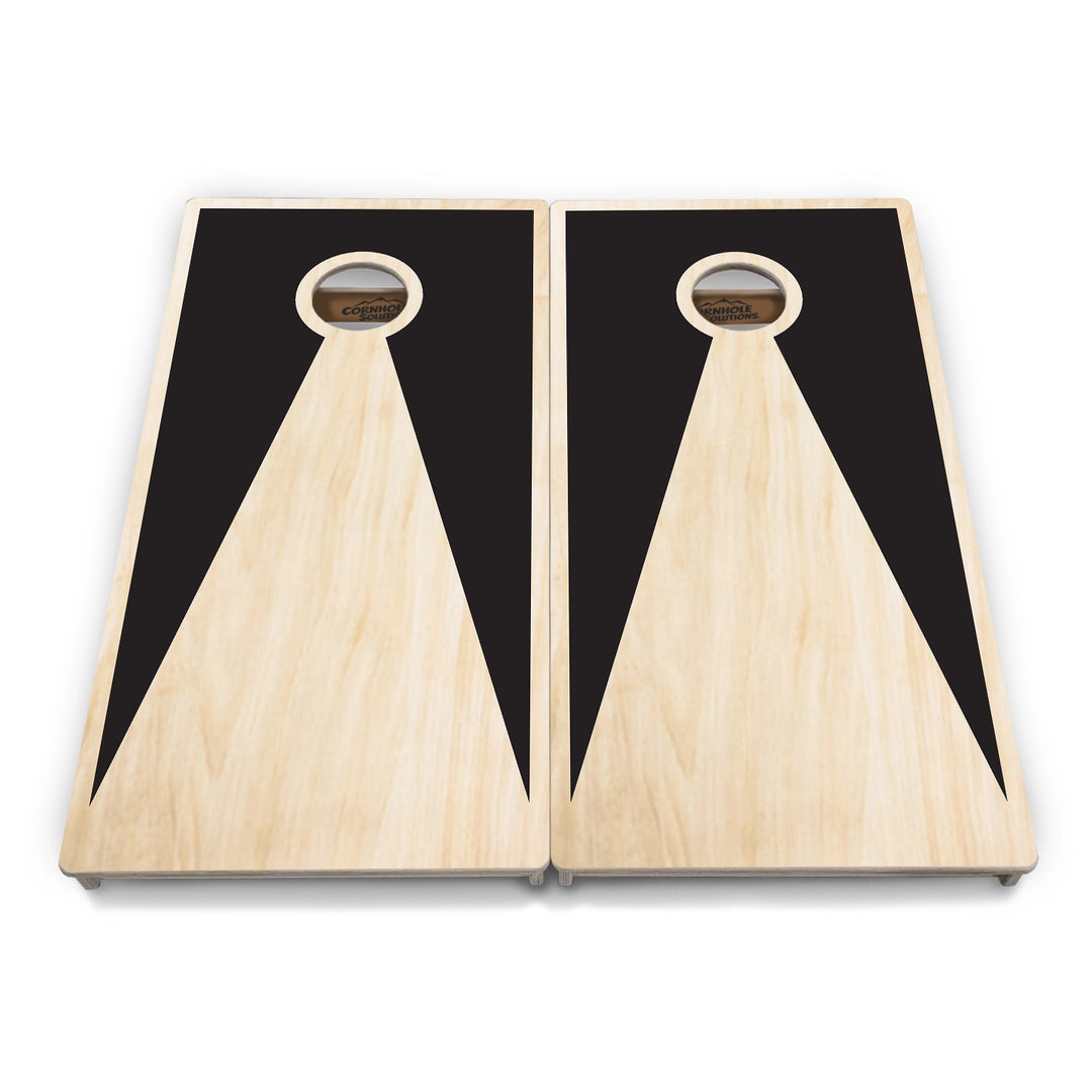 Natural Keyhole Cornhole Boards – Tournament Series