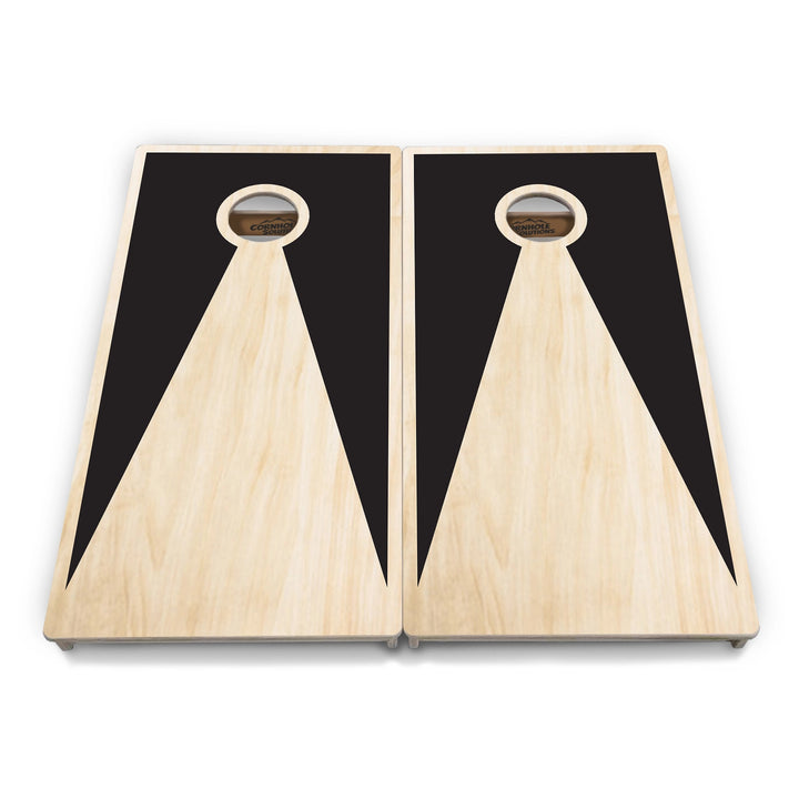 Natural Keyhole Cornhole Boards – Tournament Series