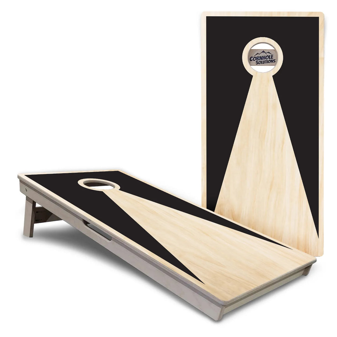 Natural Keyhole Cornhole Boards – Tournament Series