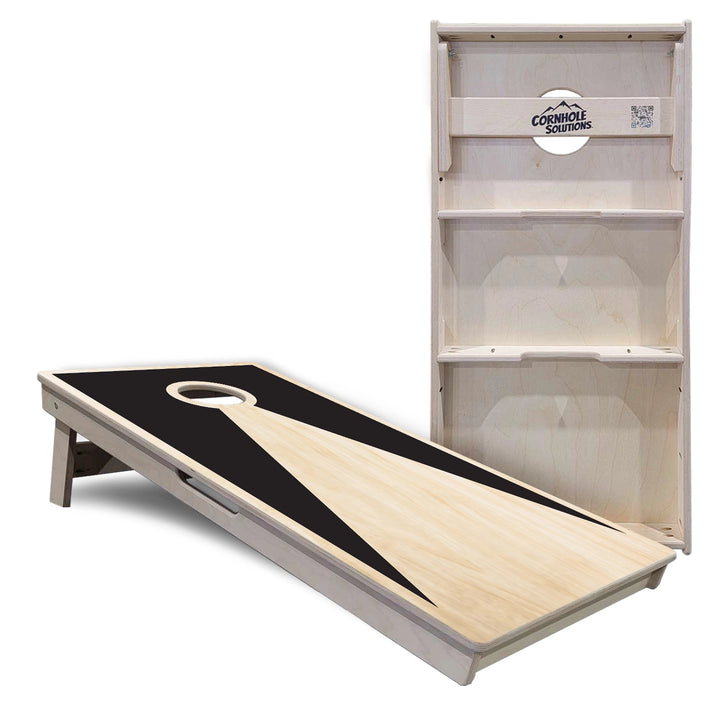 Natural Keyhole Cornhole Boards – Tournament Series
