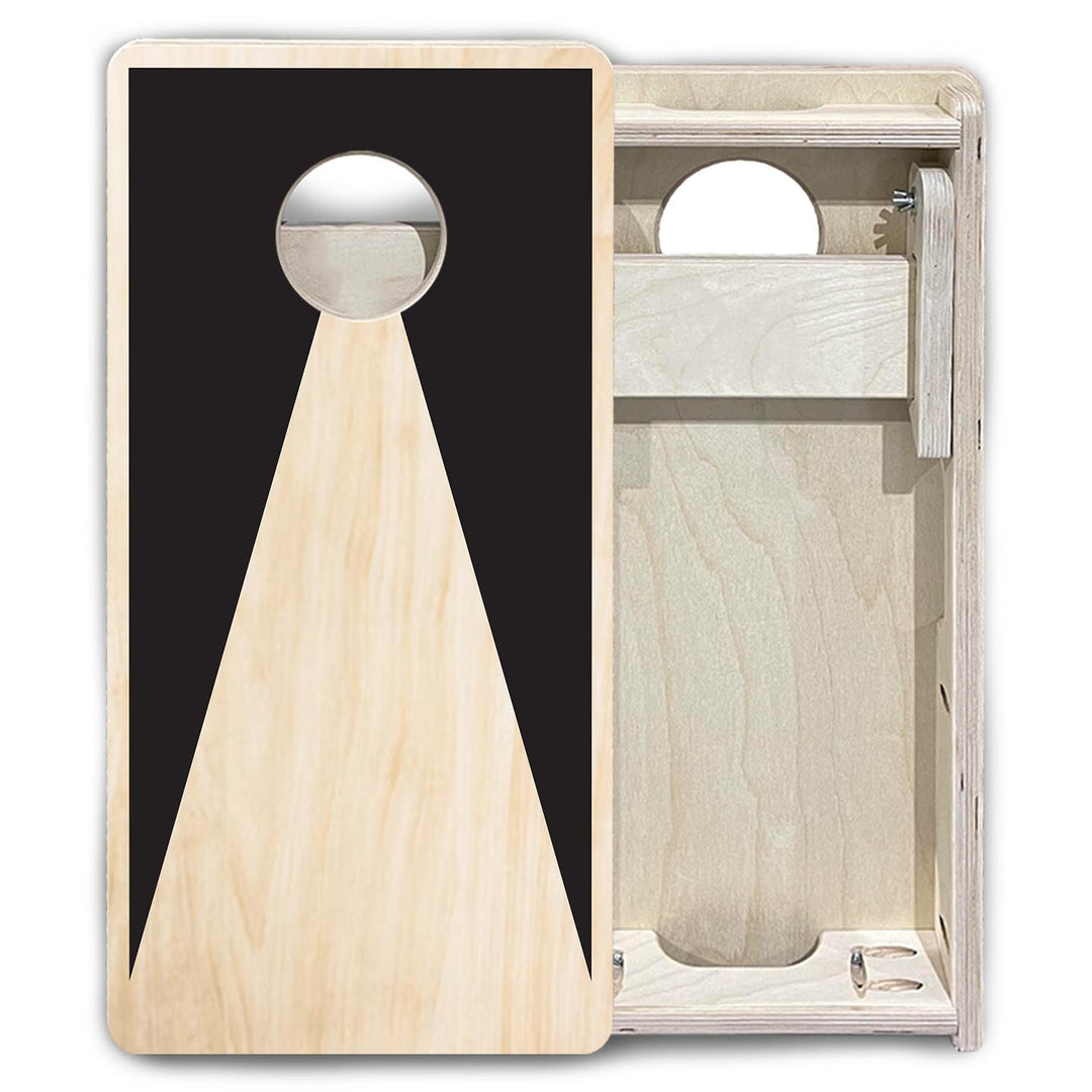 Natural Keyhole - Mini or Vacation Size Cornhole Boards